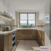 1361999 - Kitchen - Modern Style Interior 3D Scenes - 153 3D Max