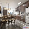 1362281 - Kitchen 3D Interior Scene - 3D Models - 128 3D Max