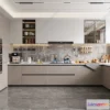 1362605 - Kitchen - Modern Style Interior 3D Scenes - 162 3D Max