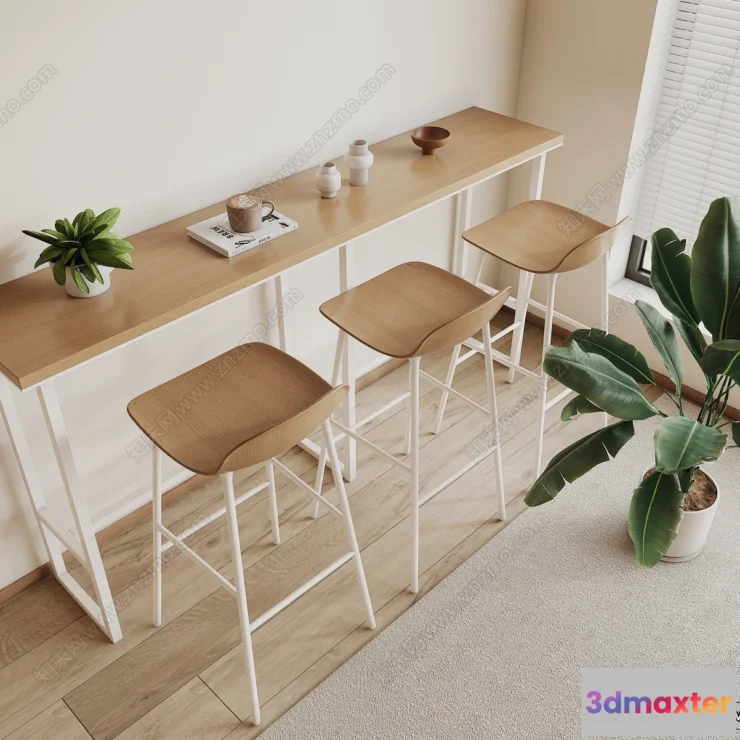 1362672 - Kitchen - 3D Models - 3D Interior Scenes - 229 3D Max