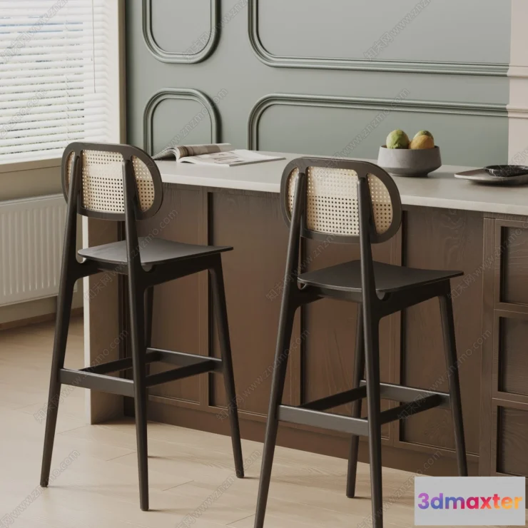 1362745 - Kitchen - 3D Models - 3D Interior Scenes - 230 3D Max