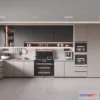 1362924 - Kitchen - Modern Style Interior 3D Scenes - 167 3D Max
