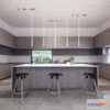 1363607 - Kitchen - Villas 3D Interior Scene - 3D Models - 043 3D Max