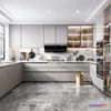1363666 - Kitchen - Villas 3D Interior Scene - 3D Models - 044 3D Max
