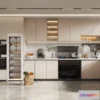 1363748 - Kitchen - Modern Style Interior 3D Scenes - 179 3D Max