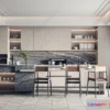1363868 - Kitchen - Modern Style Interior 3D Scenes - 181 3D Max