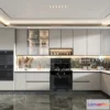 1364090 - Kitchen - Villas 3D Interior Scene - 3D Models - 050 3D Max