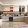 1364154 - Kitchen - Villas 3D Interior Scene - 3D Models - 051 3D Max