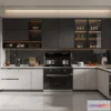 1364538 - Kitchen - Modern Style Interior 3D Scenes - 191 3D Max