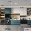 1364597 - Kitchen 3D Interior Scene - 3D Models - 162 3D Max