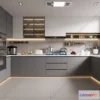 1365652 - Kitchen - Modern Style Interior 3D Scenes - 207 3D Max