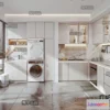 1366335 - Kitchen 3D Interior Scene - 3D Models - 188 3D Max