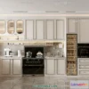 1366757 - Kitchen - France Style - Interior 3D Scene - 006 3D Max