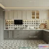 1367094 - Kitchen - France Style - Interior 3D Scene - 011 3D Max