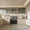 1367295 - Kitchen - France Style - Interior 3D Scene - 014 3D Max