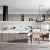 1367745 - Kitchen - Modern Style 3D Scenes - Interior Design - 002 3D Max