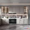 1367809 - Kitchen - Modern Style Interior 3D Scenes - 238 3D Max