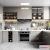 1367946 - Kitchen - Modern Style 3D Scenes - Interior Design - 005 3D Max