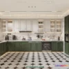 1368098 - Kitchen - France Style - Interior 3D Scene - 026 3D Max
