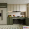 1368520 - Kitchen - France Style - Interior 3D Scene - 032 3D Max