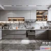 1369584 - Kitchen 3D Interior Scene - 3D Models - 235 3D Max