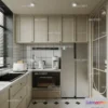 1369747 - Kitchen - France Style - Interior 3D Scene - 050 3D Max