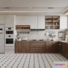 1370578 - Kitchen 3D Interior Scene Model - Wabi Sabi Style - 005 3D Max