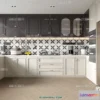 1370727 - Kitchen - France Style - Interior 3D Scene - 064 3D Max