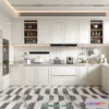 1371060 - Kitchen - France Style - Interior 3D Scene - 069 3D Max