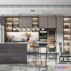 1373272 - Kitchen - Modern Style Interior 3D Scenes - 013 3D Max