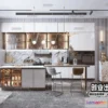 1373327 - Kitchen - Modern Style Interior 3D Scenes - 014 3D Max