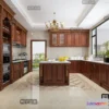 1373620 - Kitchen 3D Interior Scene Model - European Style - 027 3D Max
