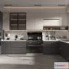1374074 - Kitchen - 3D Interior Scene - Italian Style - 003 3D Max