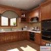 1374149 - Kitchen 3D Interior Scene Model - European Style - 035 3D Max