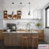 1376745 - Kitchen 3D Interior Scene - Japanese Style - 002 3D Max