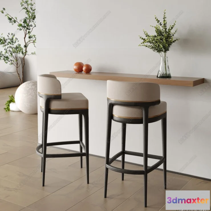 1381037 - Kitchen - 3D Models - 3D Interior Scenes - 006 3D Max