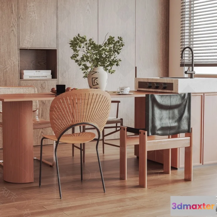 1382603 - Kitchen - 3D Models - 3D Interior Scenes - 030 3D Max