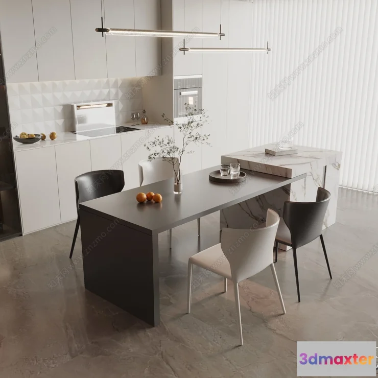 1382669 - Kitchen - 3D Models - 3D Interior Scenes - 031 3D Max