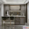 1383408 - Kitchen - 3D Interior Scene - French Style - 001 3D Max