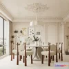 1383741 - Kitchen - 3D Interior Scene - French Style - 006 3D Max