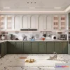 1383879 - Kitchen - 3D Interior Scene - French Style - 008 3D Max