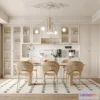 1384273 - Kitchen - 3D Interior Scene - French Style - 014 3D Max