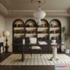 1384344 - Kitchen - 3D Interior Scene - French Style - 015 3D Max