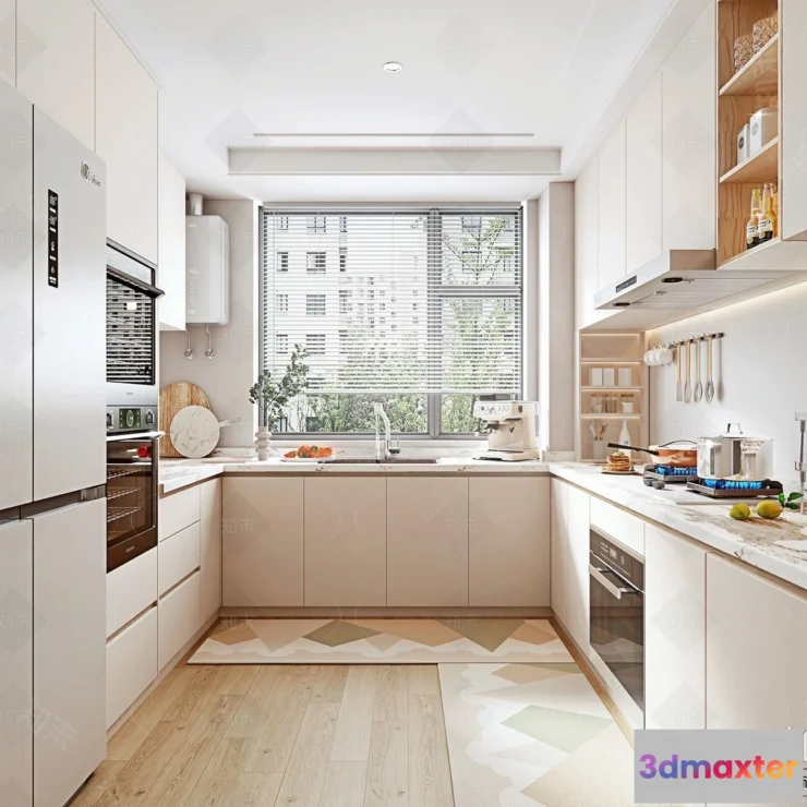 1384403 - Kitchen - 3D Models - 3D Interior Scenes - 057 3D Max