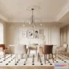 1384474 - Kitchen - 3D Interior Scene - French Style - 017 3D Max