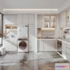 1384623 - Kitchen - Modern Style Interior 3D Scenes - 031 3D Max
