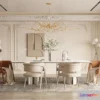 1384783 - Kitchen - 3D Interior Scene - French Style - 022 3D Max