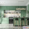 1384794 - Kitchen - 3D Models - 3D Interior Scenes - 063 3D Max
