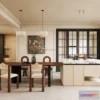 1384913 - Kitchen - 3D Interior Scene - French Style - 024 3D Max