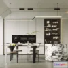 1385460 - Kitchen - 3D Models - 3D Interior Scenes - 073 3D Max